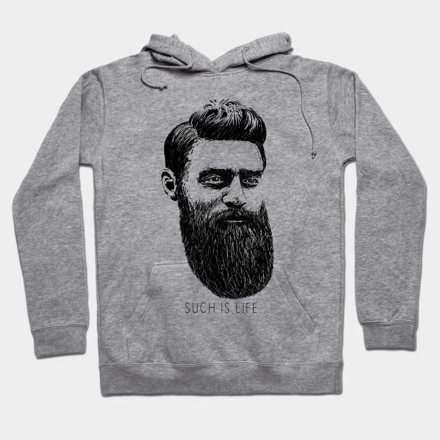 Ned Kelly Such Is Life Hoodie by reapolo